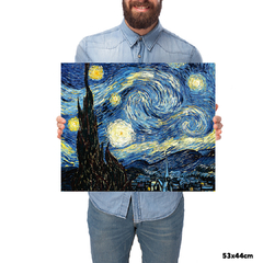 Quadro Decorativo Vincent Van Gogh A Noite Estrelada - SigmaDecor