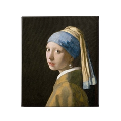 Quadro Decorativo Johannes Vermeer A Garota com Brinco de Pérola