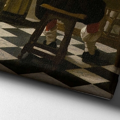 Quadro Decorativo Johannes Vermeer A arte da Pintura - comprar online