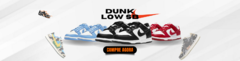 Banner da categoria Linha Dunk Low