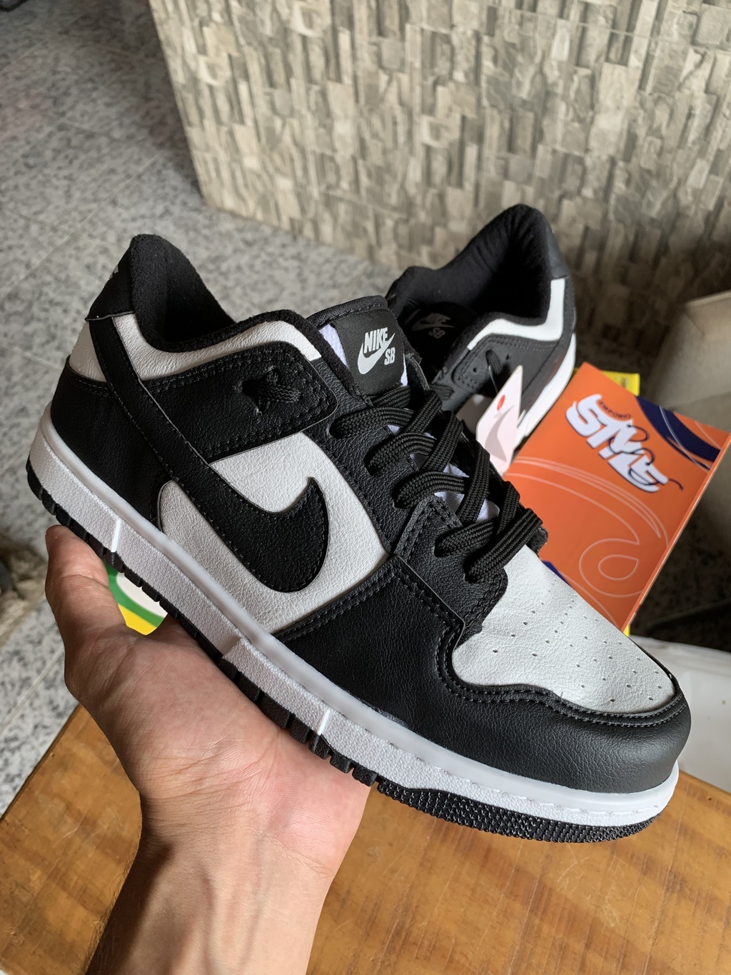 Nike dunk low selling panda