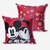 ALMOFADA FIBRA VELUDO 40X40CM MICKEY E MINNIE LOVE na internet