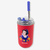 COPO NEO C/CANUDO 300ML BRANCA DE NEVE