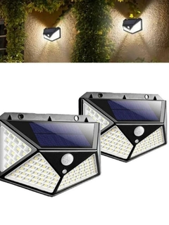 Lehmox - LEY-1563 Luminária Solar Luz Led com Sensor de Presença Automático - comprar online