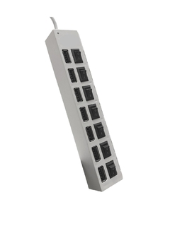 Hub USB 7 portas 2.0 branco ou preto BT 1 UN na internet