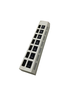 Hub USB 7 portas 2.0 branco ou preto BT 1 UN - comprar online