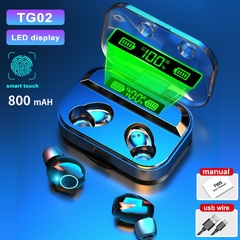 TWS Wireless Headset G28 Smart Three True Digital Display Dual In-Ear Plug Type - KaomaInfo