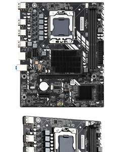 Placa Mãe SZMZ X58 LGA 1366 Conjunto com HD 6750 1GB GDDR5 Placa de Vídeo + CP - KaomaInfo