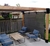 Kit Pergola Alluss 6x3 mt Apoyo Pared Madera 4x4” cubre auto - Alluss