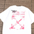 Camiseta Off-White Preta Pink Spray na internet