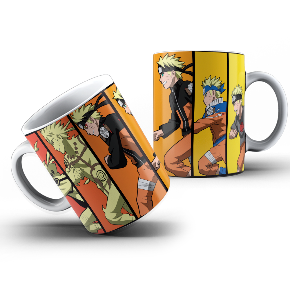 Caneca Naruto Shippuden Personalize com seu Nome