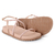 Sandália Feminina Papete Birken Macio Chinelo Rasteirinha Confortável Brilho - comprar online