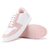 Tênis Feminino Casual Branco e Rosa Estilo e Conforto para o Dia a Dia - comprar online