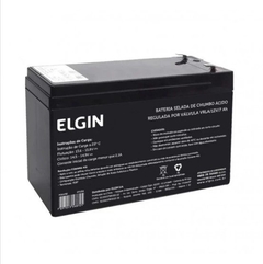 Bateria Selada Elgin 12V 7Ah - Uso em Nobreak