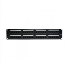 Patch Panel 48 Portas CAT6E com Guia LA-P648