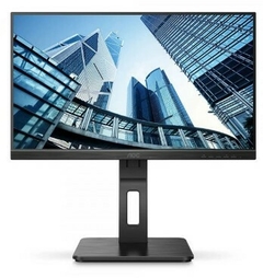 Monitor AOC 21.5" 22P2ES IPS, Full HD, Base Ajustável, HDMI e DP