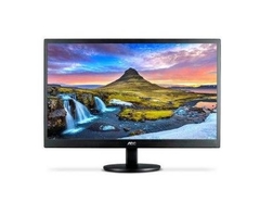 Monitor AOC 21.5'' LED, Wide, Full HD, HDMI/VGA, VESA, 60HZ, 5MS - E2270SWHEN