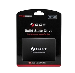 SSD S3+ 480GB Sata III 6 Gb/s, Leitura 550 Mb/s E Gravação 500 Mb/s - S3SSDc480