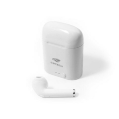 Fone C3Tech Bluetooth EP-TWS-20BK Bk e Branco