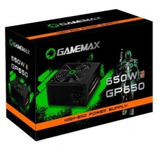 Fonte Atx 650 W Gamemax Gp650, 80 Plus Bronze