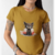 CAMISETA BABY LOOK FUNNY CATS - comprar online