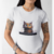 CAMISETA BABY LOOK FUNNY CATS na internet