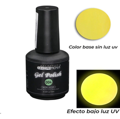 CHERIMOYA ESMALTE GEL UV/LED NEON AMARILLO 004 X 15ML