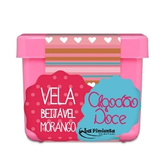 Vela Beijável Algodão Doce - Morango - comprar online