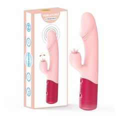 Vibrador com Estimulador de Clítoris - comprar online