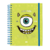 Caderno Inteligente Colegial (M) Smart - Monstros S.A - Mike