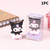 Apontador Kuromi Emborrachado Turma Hello Kitty Sanrio 1 Uni - comprar online