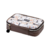 Necessaire box estampado - 1 ziper c/ pompom - pet - comprar online