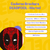 Caderneta A5 Deadpool, 96 Folhas Pautadas - comprar online