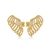 BRINCO EAR CUFF ZIRCONIA BANHO EM OURO 18K