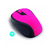 Mouse sem Fio 2.4ghz Preto e Rosa USB Multilaser - MO214