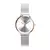 RELÓGIO FEMININO PULSEIRA PRATA HARLEM FULL ROSE GOLD 32MM