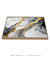 Quadro Decorativo Abstrato Tons de Cinza e Dourado 2 - comprar online