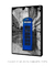Quadro Decorativo Cabine Telefônica Azul na internet