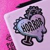 Sticker Glitter Mate - Love Horror