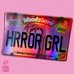 Sticker Holográfica - HRROR GRL