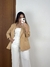 Blazer oversized Caramelo na internet