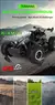 Off-Road RC modelo de carro com luzes LED, controle remoto, veículo de escalada - comprar online