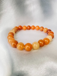 Pulseira Calcita Laranja