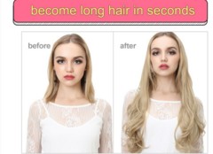 Half Wig Fibras Orgânicas Idênticas Ao Cabelo Humano 60cm. - loja online