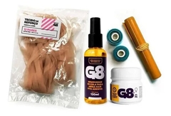 Cola Gel para Mega Hair e Lace Wig + Fita Adesiva 50gr + Kit + Removedor G8