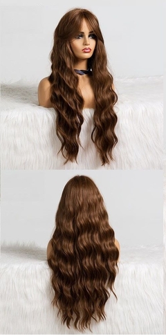 Front Laces Fibra Orgânica Hair Ondulado Diversas Cores 58cm. - Mari Hair Style