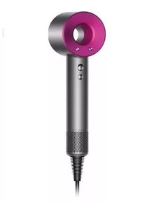 Secador de Cabelo Silencioso Supersônico 5 Acessórios Magnéticos 110V/220V Cor: Rosa/Prateado - comprar online