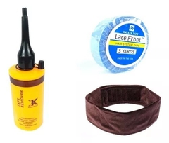 Kit Faixa Hair Grip + Fita Azul + Removedor De Fita Adesiva - loja online