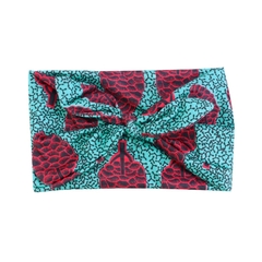 African Bandana Scarf Satin Floral Ankara Dashiki