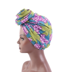 African Bandana Scarf Satin Floral Ankara Dashiki - loja online